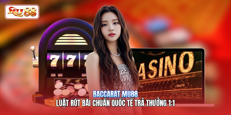 Baccarat MU88 | Luật Rút Bài Chuẩn Quốc Tế Trả Thưởng 1:1