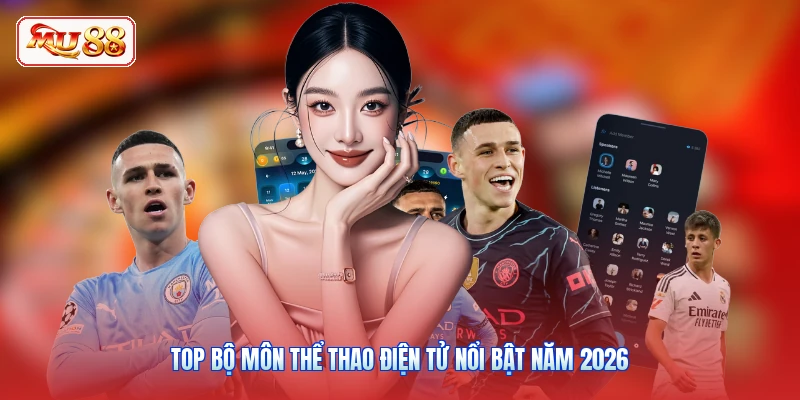 Top bộ môn thể thao điện tử nổi bật năm 2026